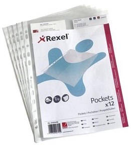 Rexel Hetzel Business Card Pockets 12