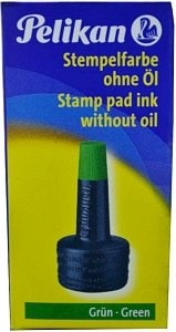 Pelikan Stamp Pad Plastic Case - Green