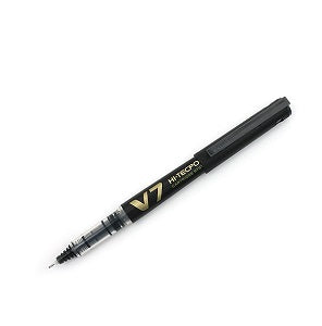 Pilot V7 Hi-Tecpoint Grip Pen 0.7 mm - Black
