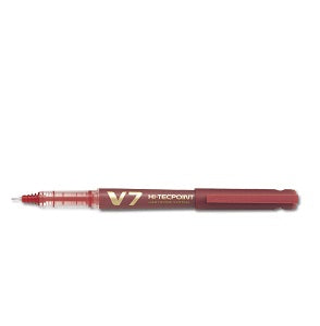 Pilot V7 Hi-Tech Pen 0.7 mm - Red