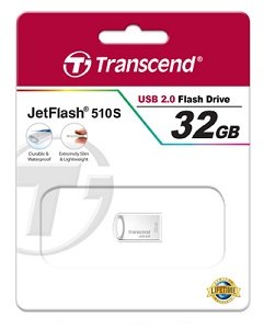 Transcend Jet Flash 510 Silver Plating 8 GB