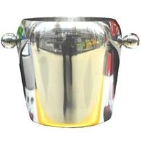 Mofako Stainless Steel Ice Bucket With Knob