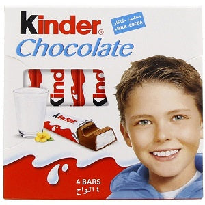 Kinder Chocolate 50 g x4