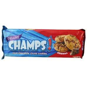 Champs Deluxe Real Chocolate Cookies Original 120 g
