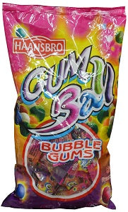 Haansbro Gum Ball Bubble Gums 225 g x50