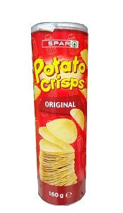 Spar Potato Crisps Original 160 g