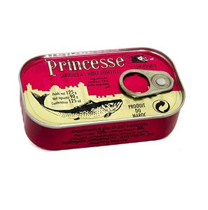 Princesse Sardines In Vegetable Oil 125 g