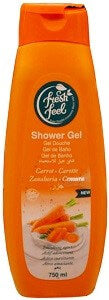 Fresh Feel Shower Gel Carrot 750 ml