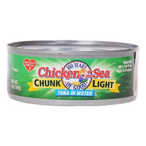 Chicken Of The Sea Light Tuna Chunk In Water 142 g