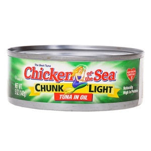 Chicken Of The Sea Light Tuna Chunk In Oil 142 g
