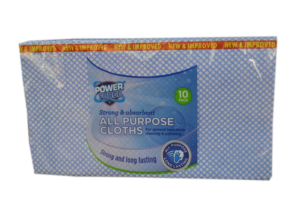 Power Force All Purpose Cloths x10