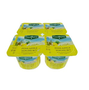 GoodBurry Yoghurt Pineapple 125 g x4