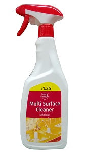 Happy Shopper Multi Surface Cleaner With Bleach 750 ml