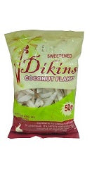 Dikins Coconut Flakes Sweetened 50 g