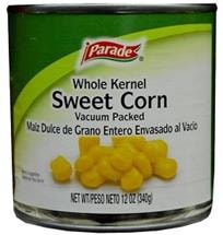 Parade Whole Kernel Sweetcorn 340 g