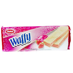 Dukes Waffy Cream Wafers Strawberry 200 g