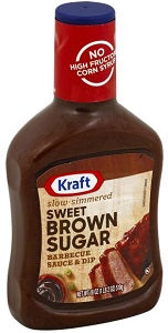 Kraft Slow-Simmered Sweet Brown Sugar Barbecue Sauce & Dip 510 g
