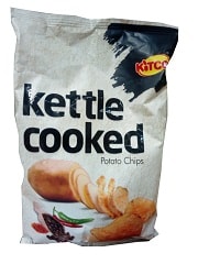 Kitco Kettle Cooked Potato Chips Three Peppers 40 g