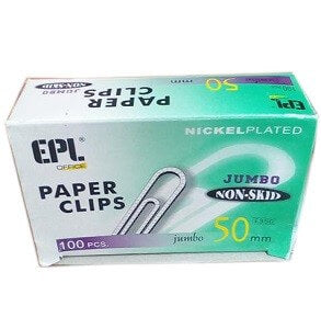 EPL Paper Clips 50 mm x100