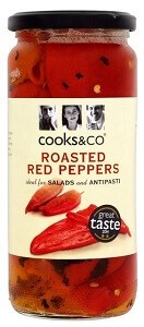 Cooks & Co Roasted Red Peppers 460 g