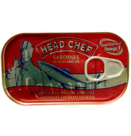 Head Chef Sardines 125 g
