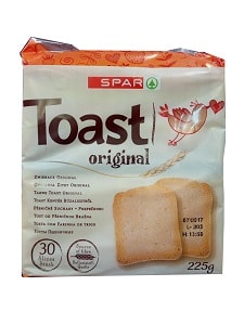 Spar Toast Original 225 g
