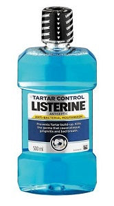 Listerine Mouthwash Tartar Control 500 ml