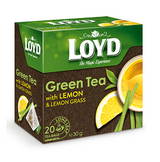 Loyd Green Tea Lemon & Lemongrass 34 g x20