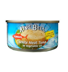 King Bell White Meat Tuna In Vegetable Oil 185 g