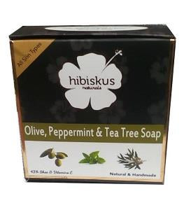 Hibiskus Soap Olive Peppermint & Tea Tree 125 g