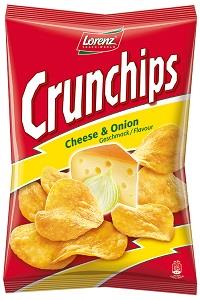 Lorenz Crunchips Cheese & Onion 100 g