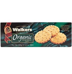 Walkers Organic Shortbread Thins 120 g