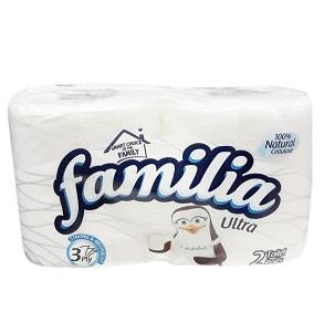 Familia Toilet Tissue Ultra Non-Scented 3 Ply 2 Rolls x6