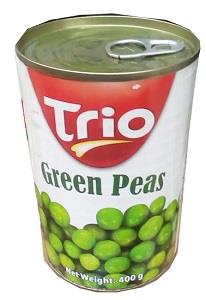 Trio Green Peas 400 g