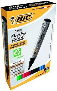 Bic Permanent Marker 2000 Ecolutions x4