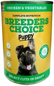 Breeders Choice Puppy Chicken & Vegetable In Gravy 400 g