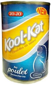 Jo Jo Kool Kat Chunks In Gravy With Chicken 400 g