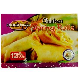 Goldenburgh Chicken Spring Rolls 500 g x12