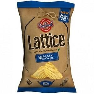Lattice Potato Crisps Natural Sea Salt 120 g