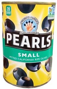 Pearls Carlifornia Ripe Olives Pitted Small 170 g
