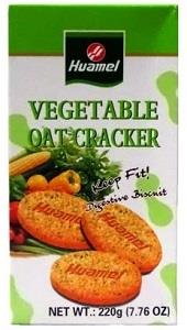 Huamel Vegetable Oat Crackers 220 g