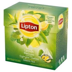 Lipton Green Tea Tingly Lemon Melissa 32 g x20