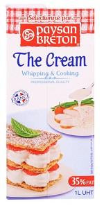 Payson Breton UHT Whipping & Cooking Cream 1 L