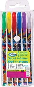 Centrum Glitter Gel Ink Pen 1.0 mm x6