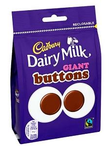 Dairy Milk Giant Buttons 119 g