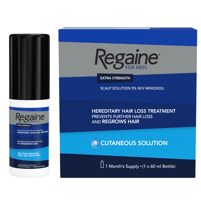 Regaine For Men Extra Strength Hereditary Hair Loss Treatment 60 ml
