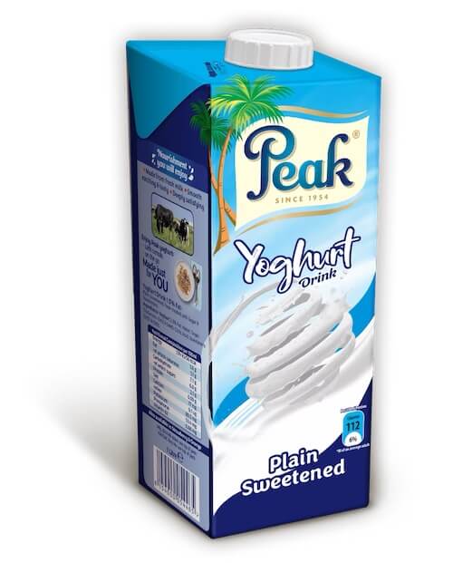 Peak Yoghurt Drink Plain Sweetened 100 cl