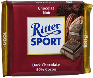 Ritter Sport Dark Chocolate 100 g