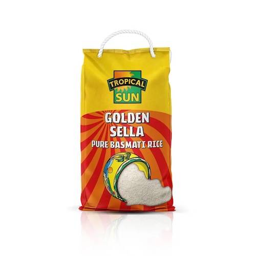 Tropical Sun Golden Sella Basmati Rice 5 kg