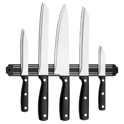 Premier Stainless Steel Knife Set With Magnetic Storage - 5 Pieces